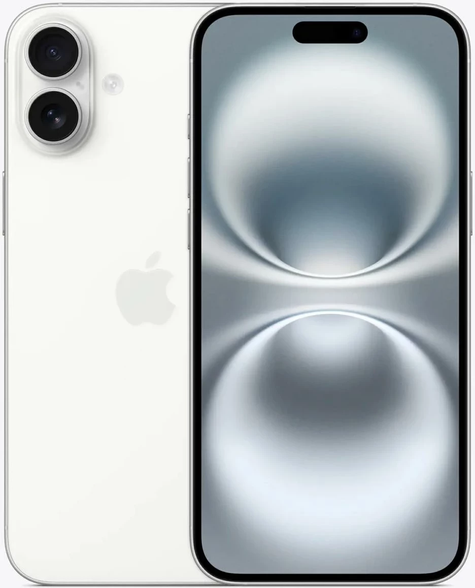 Celular Apple iPhone 16 Plus 256GB 6.7 inch i bardhë