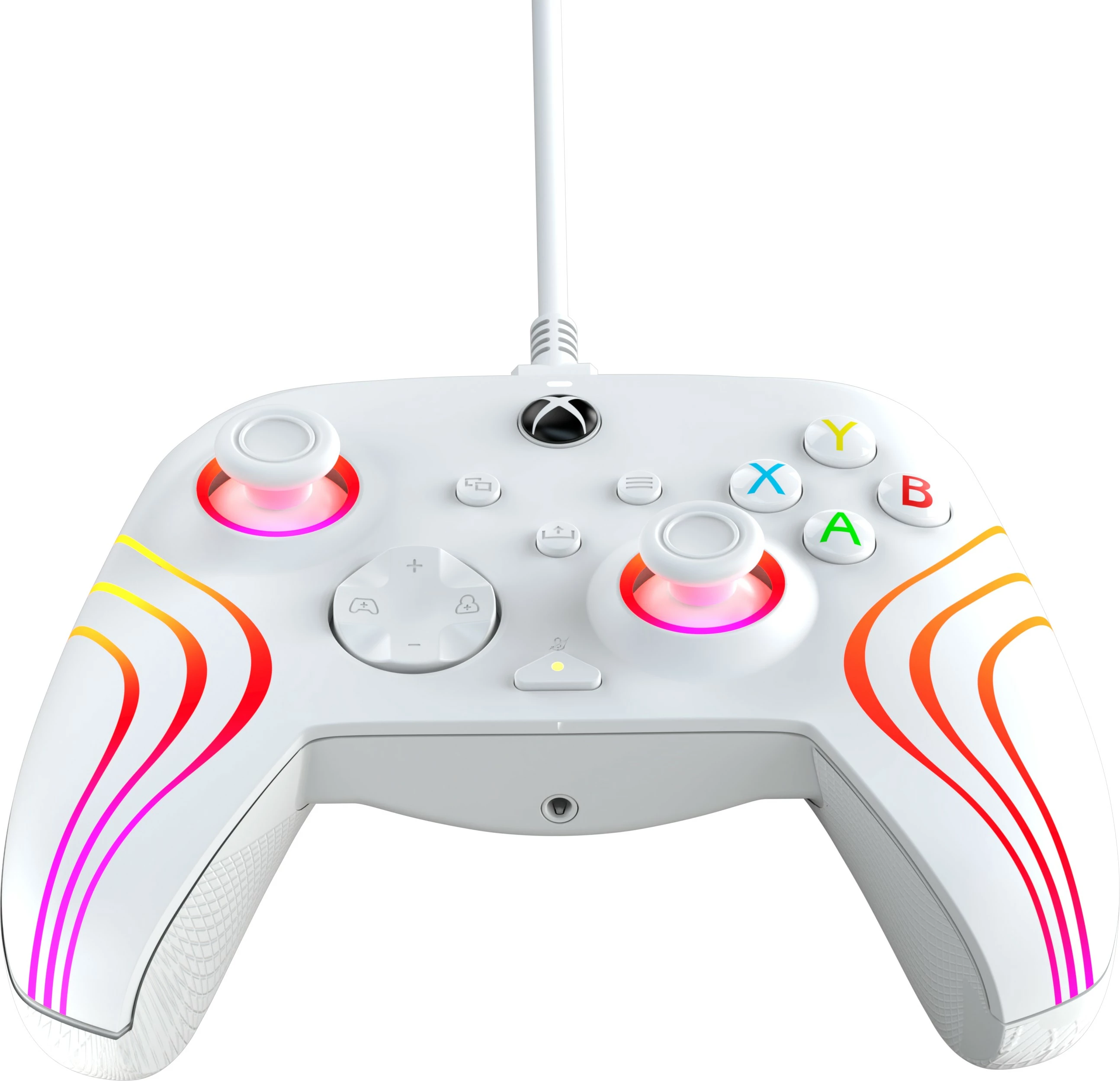 Gamepad PDP Afterglow Wave, Xbox Series X|S, PC, i bardhë
