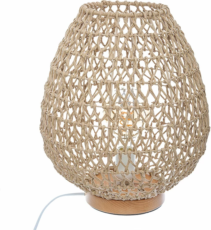 Llambë tavoline Etel E27 natyrale D30x35.5cm