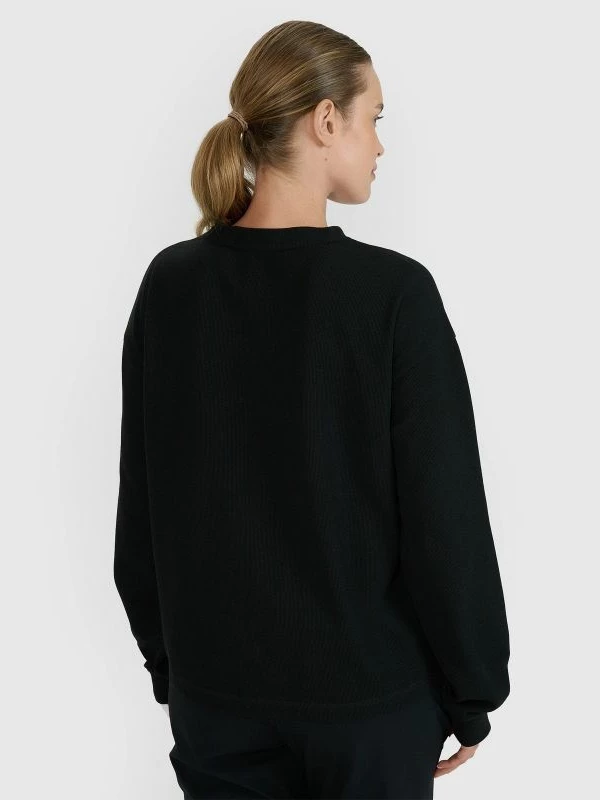 Maicë me mëngë të gjata oversize për femra 4f