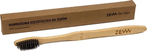 Furçë dhëmbësh bambuje Zew For Men unisex, 1 copë