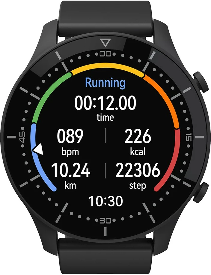 Smartwatch Media-Tech ACTIVEBAND GENUA MT870, 1.3", Bluetooth Calling, e zezë