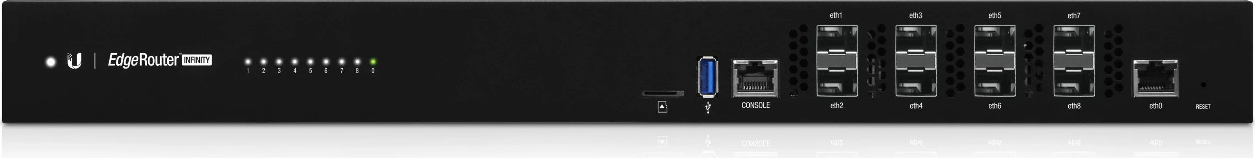 Router Ubiquiti EdgeRouter ER-8-XG, Managed, L3, Rack mounting, 1U