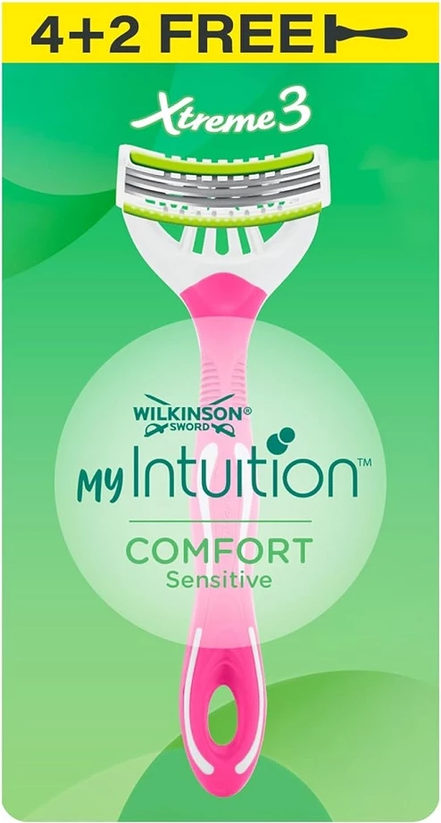 Rroje për femra Wilkinson My Intuition Xtreme3 Comfort Sensitive 6 copë