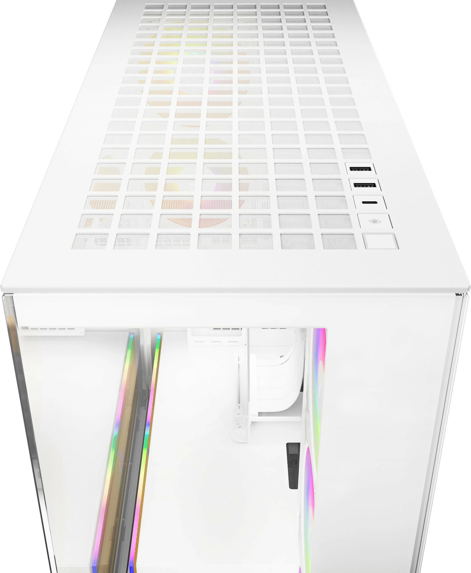 Kasë ARCTIC Xtender, Midi Tower, xham i temperuar, RGB, e bardhë