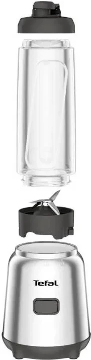 blender Tefal Mix & Move BL15FD30 300W 2 shishe 0.6 L smoothie argjend