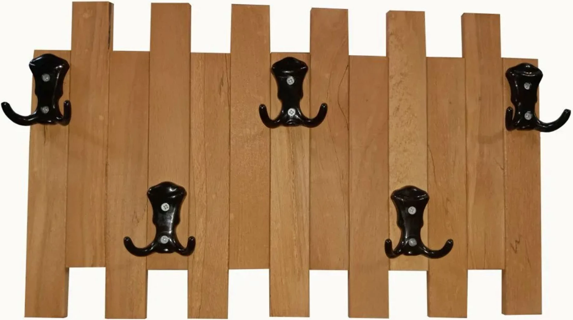 Varëse palltosh druri, Skye Decor, MYM08, ngjyrë kafe, 51x31cm