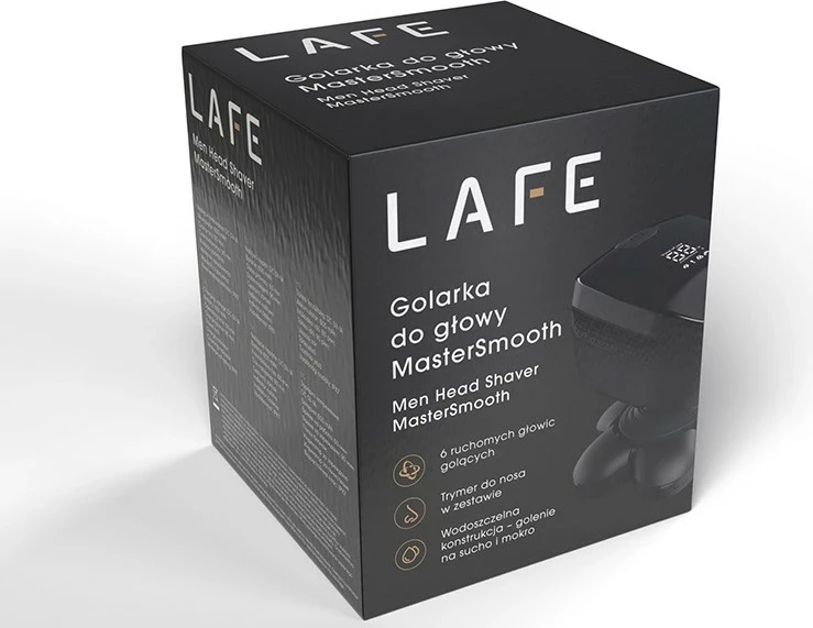 Makinë rroje Lafe MasterSmooth, 600mAh, IPX6, e zezë