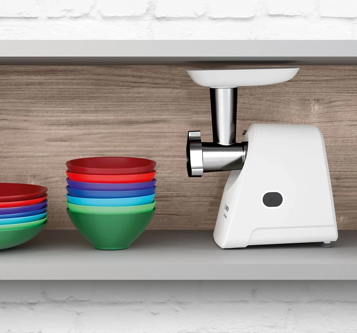 Grirës mishi  Bosch MFW2510W 350 W, e bardhë