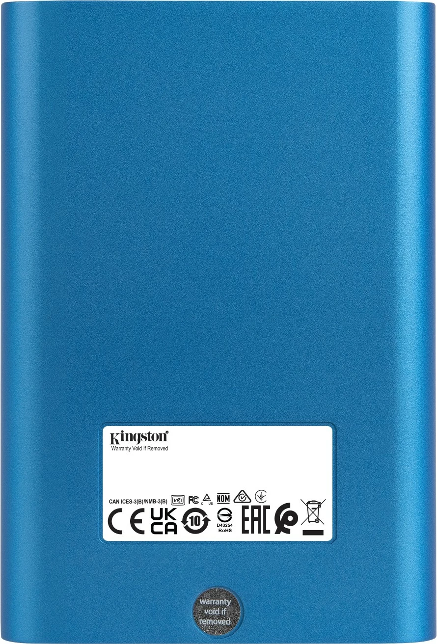 SSD i jashtëm Kingston IronKey Vault Privacy 80, 1.92 TB, USB Type-C, Blu