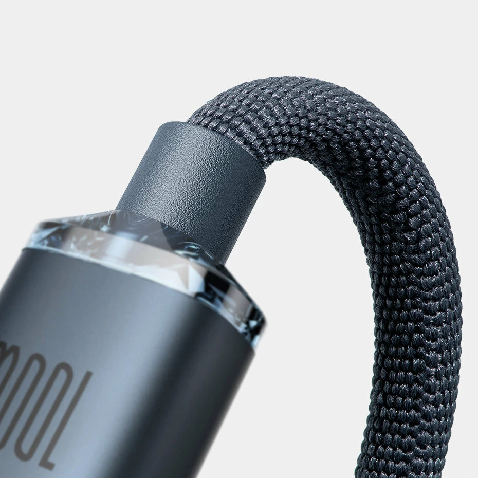 Kabllo USB-C në USB-C Baseus Crystal Shine Series CAJY000603, 1.2m, 100W, Blu