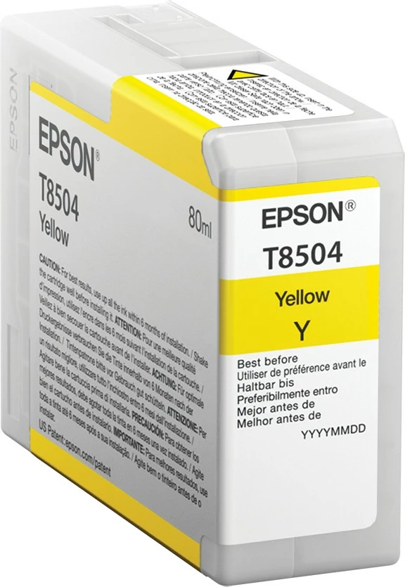 Toner Epson Singlepack Yellow T850400, 80 ml, ngjyrë e verdhë