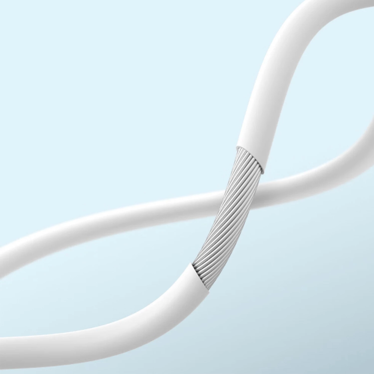 Kufje Dudao X3C me kabllo, USB-C, 1.2m, të bardha