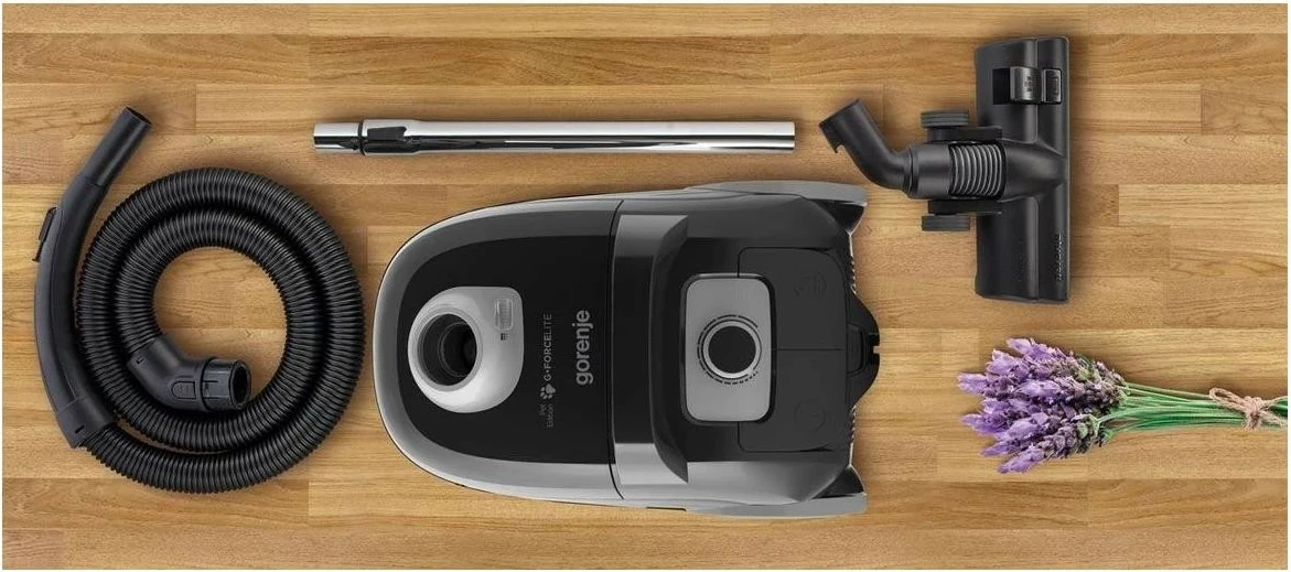 Kasë fshesë Gorenje VCEA28GLBK, 3L, HEPA filter, e zezë