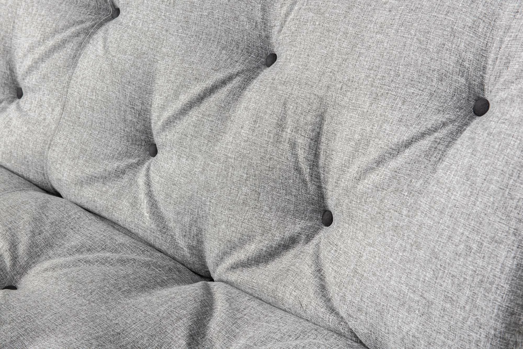 Divan-krevat 3 vendësh, Atelier del Sofa, Rivo, ngjyrë gri e çelët