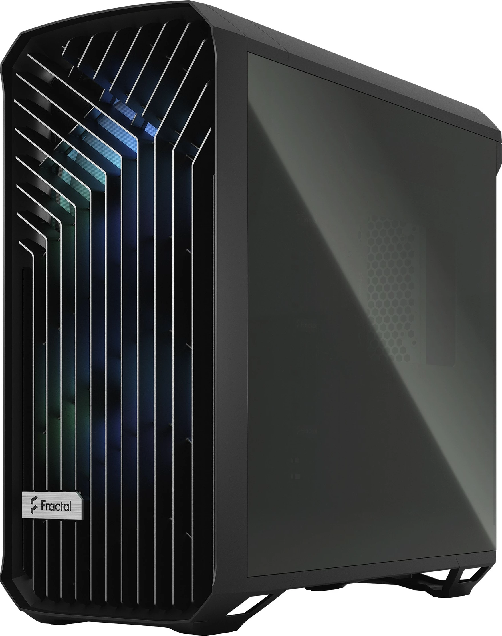 Kasë Fractal Design Torrent, Tower, PC, ATX, EATX, ITX, micro ATX, SSI CEB, Tempered glass, Gaming, e zezë