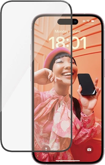 Mbështjellës PanzerGlass 3n1 set për iPhone 15, transparent