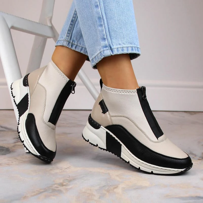 Çizme për femra Big Star, ngjyrë bezh