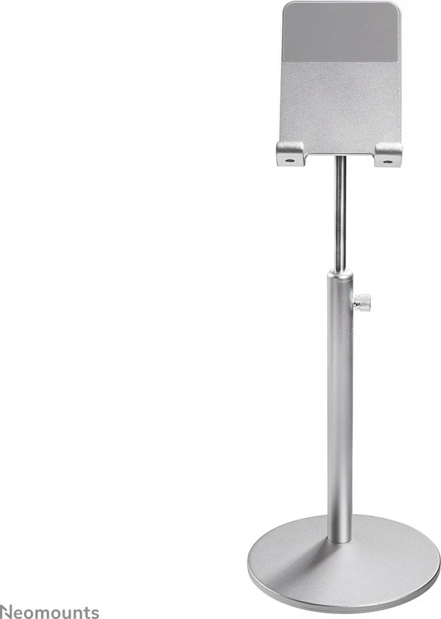 Mbështjellës tavoline Neomounts DS10-200SL1 për celular, rregullim lartësie, alumini, argjend