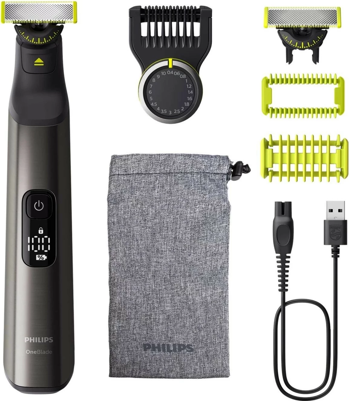 Makinë rroje Philips OneBlade Pro 360 QP6552/15, gri