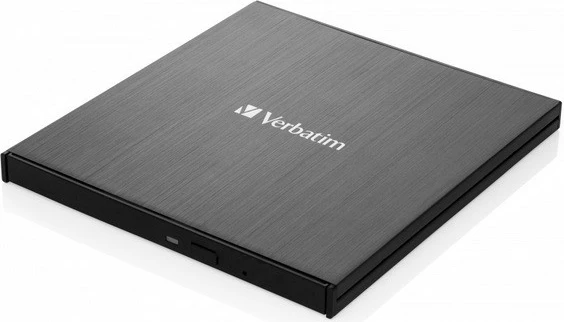 CD/DVD RW i jashtëm Verbatim Slim Burner 43886, USB-C 3.2, i zi