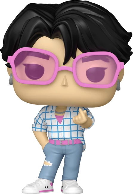 Figurinë koleksionuese Funko Pop! Animation Funko KPOP Demon Hunters Jinu (me shans CHASE)