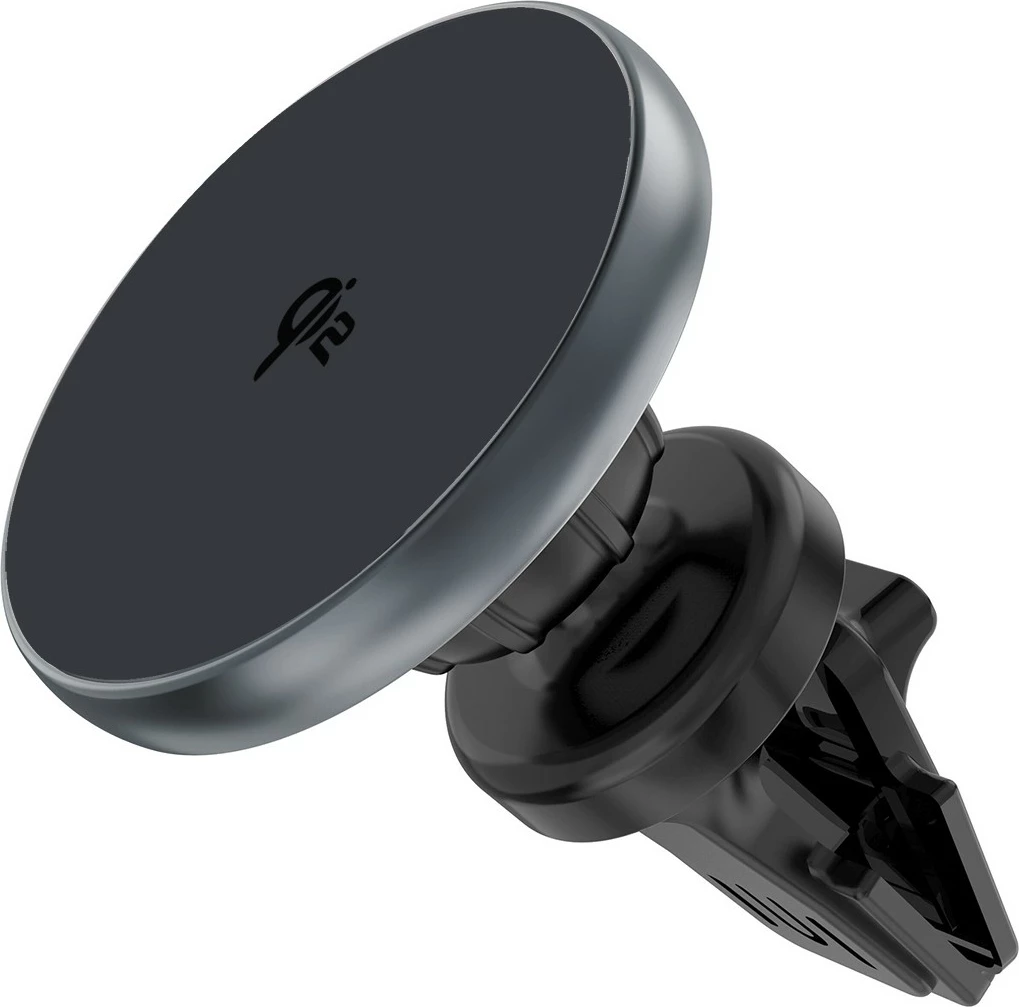 Mbështjellës karikues wireless 4smarts Qi2 Kfz Ladepuck, 15W, gri