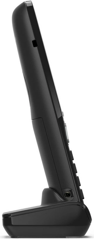 Telefon pa tela Gigaset COMFORT 550A, 3 dorëza, regjistrues automatik, 200 kontakte, i zi