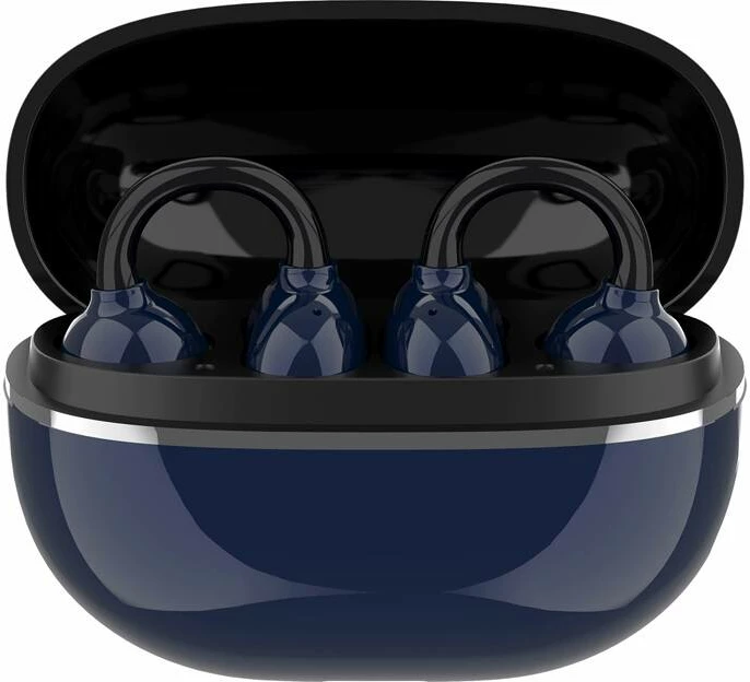 Kufje in-ear LDNIO T09, Bluetooth 5.4, me kuti karikimi, e kaltër e errët