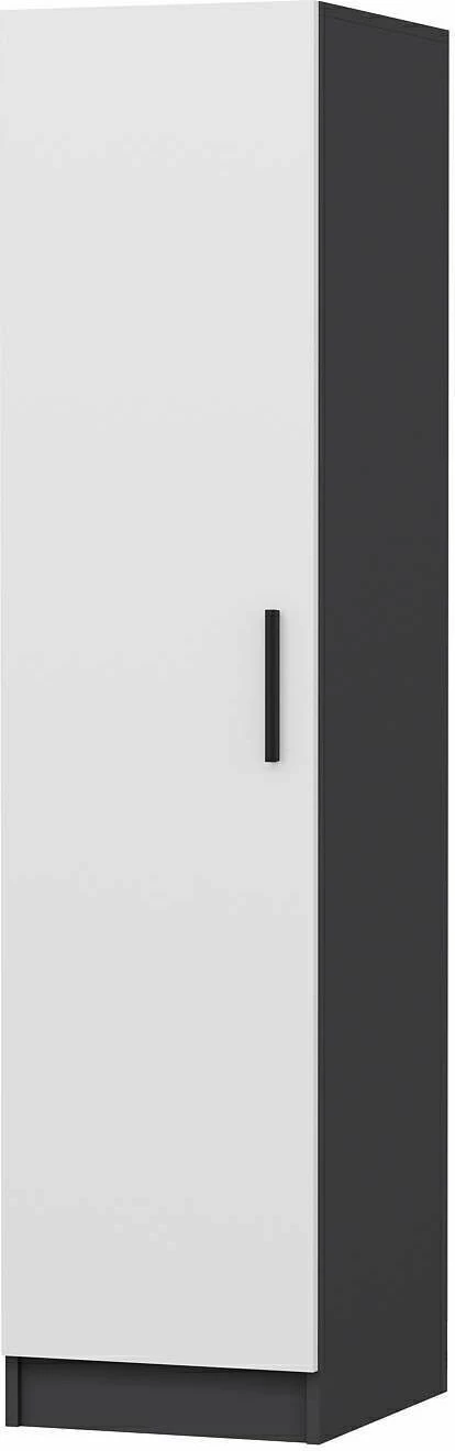 Dollap Skye Decor, Minar Kale - 8703, bardhë dhe antracit, 45x52x190cm