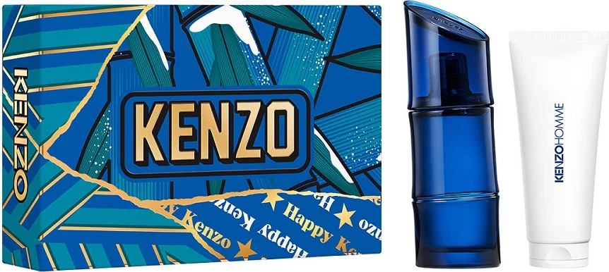 Set Eau de Toilette për meshkuj Kenzo Homme Intense, 60ml + xhel dushi 75ml