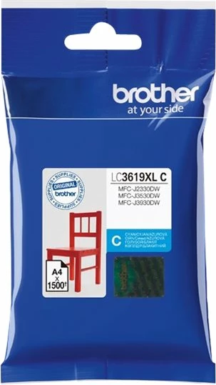 Toner Brother LC3619XLC, cyan, për MFC-J2330DW/J3530DW/J3930DW