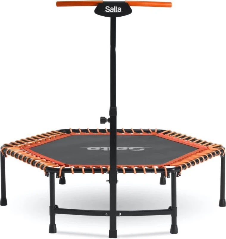 Trampolinë Salta Fitness, 128 cm, portokalli