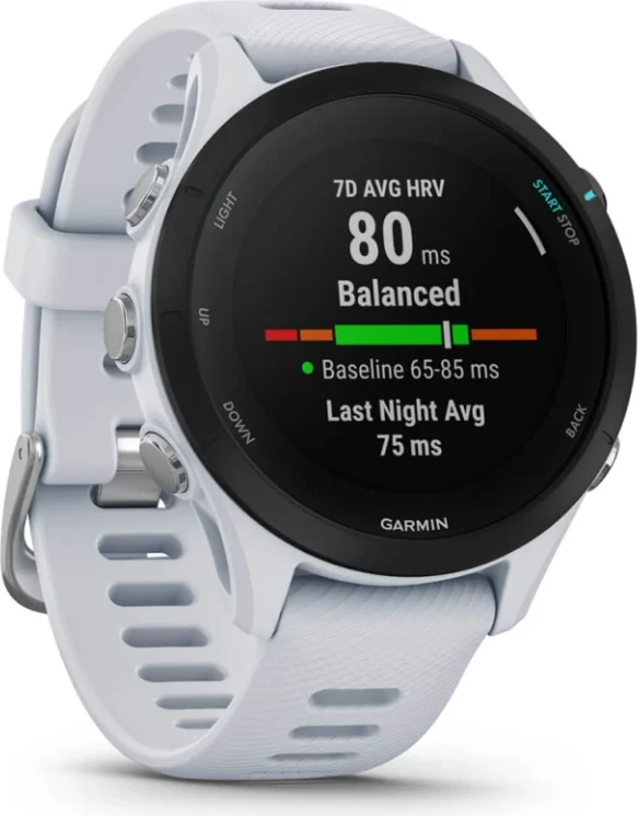 Smartwatch Garmin Forerunner® 255S Music, Powder Grey, 41 mm