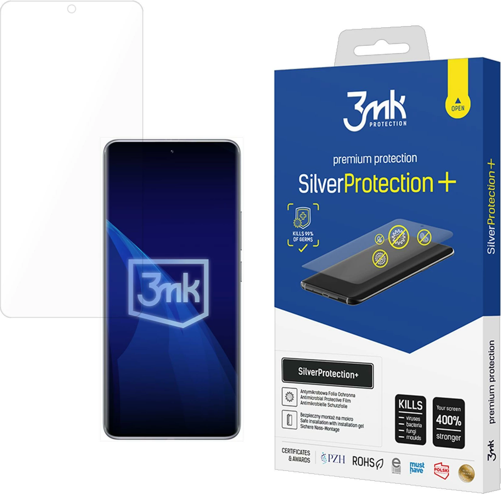 Film mbrojtës 3mk Protection SilverProtection+ për Xiaomi Poco X7