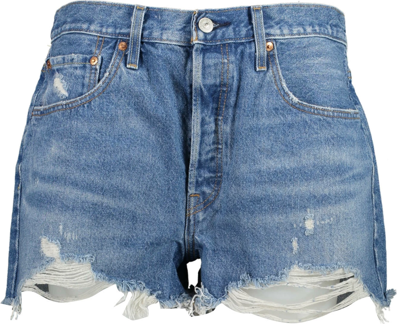 Shorce Levi's 501 femra, blu