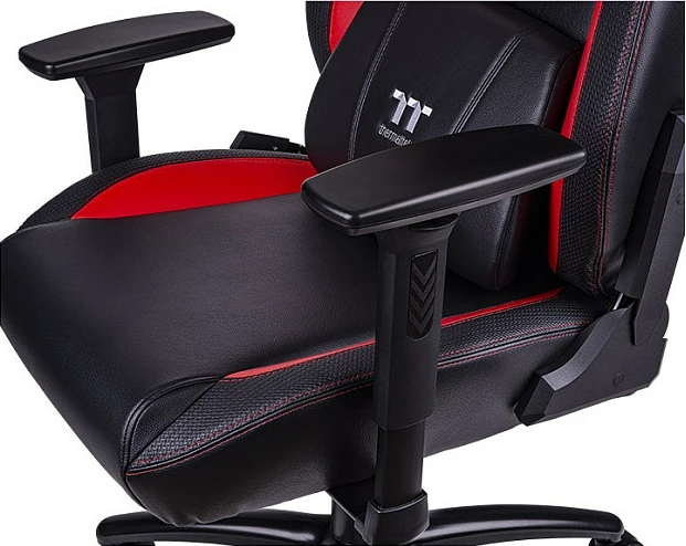 Karrige gaming Thermaltake GGC V Comfort Series, e zezë/kuqe