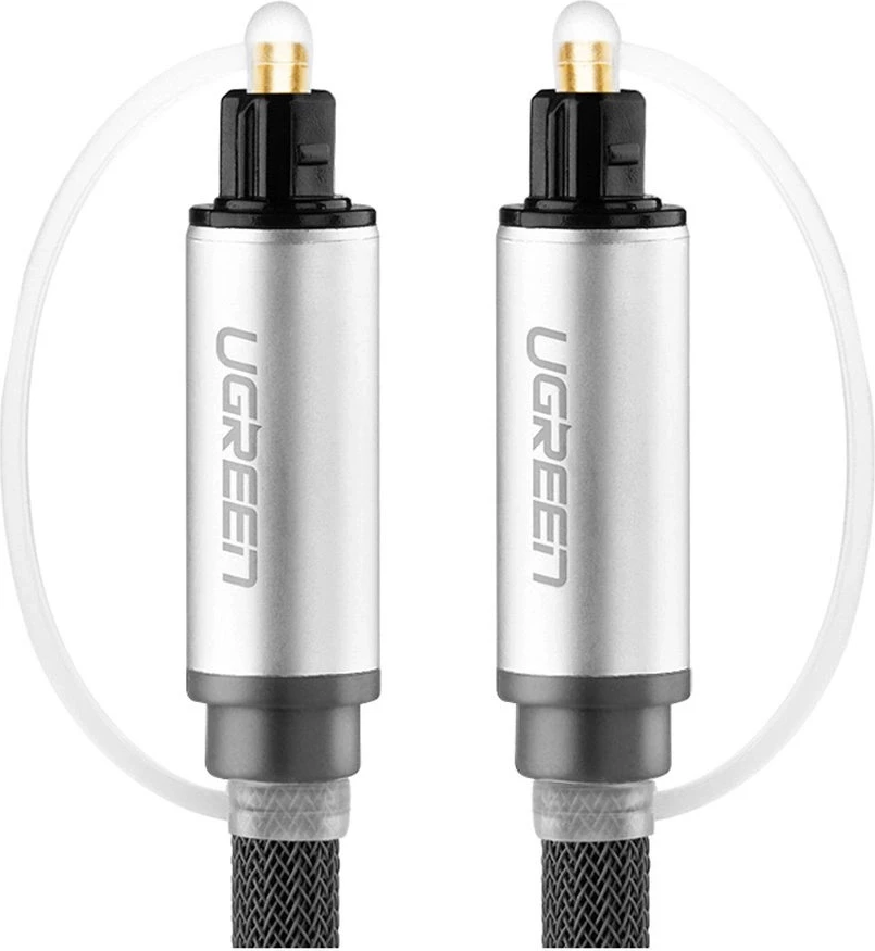 Kabllo optike audio Ugreen AV108 10540, Toslink/SPDIF, 2m, Gri