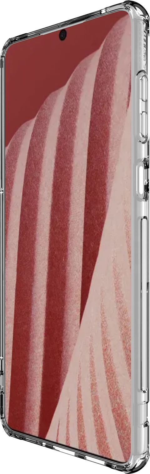 Mbështjellës Nillkin Nature Pro për Samsung Galaxy A73, transparent, i bardhë