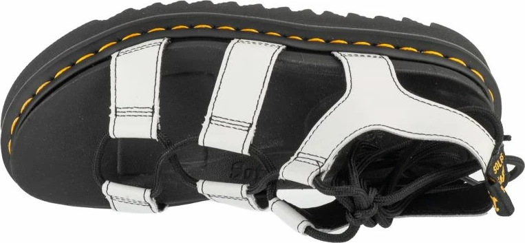 Sandale për femra Dr. Martens, të bardha dhe të zeza