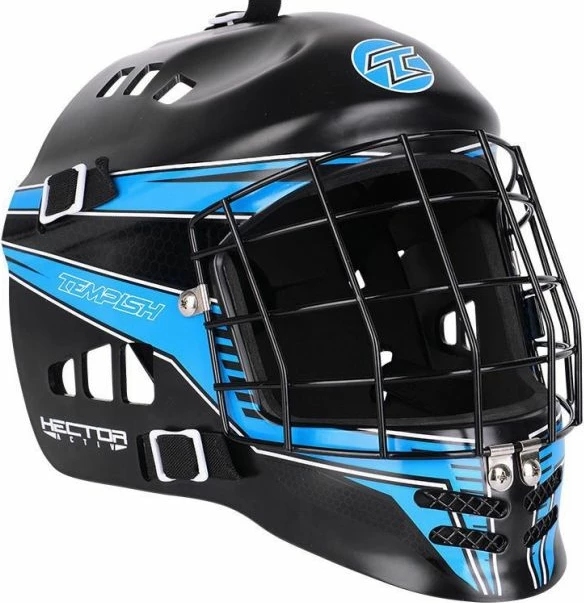 Helmetë për portierë fëmijë Tempish Hector Activ Jr, blu dhe e zezë