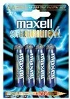 Bateri Maxell Super Alkaline XL AAA, 4 copë