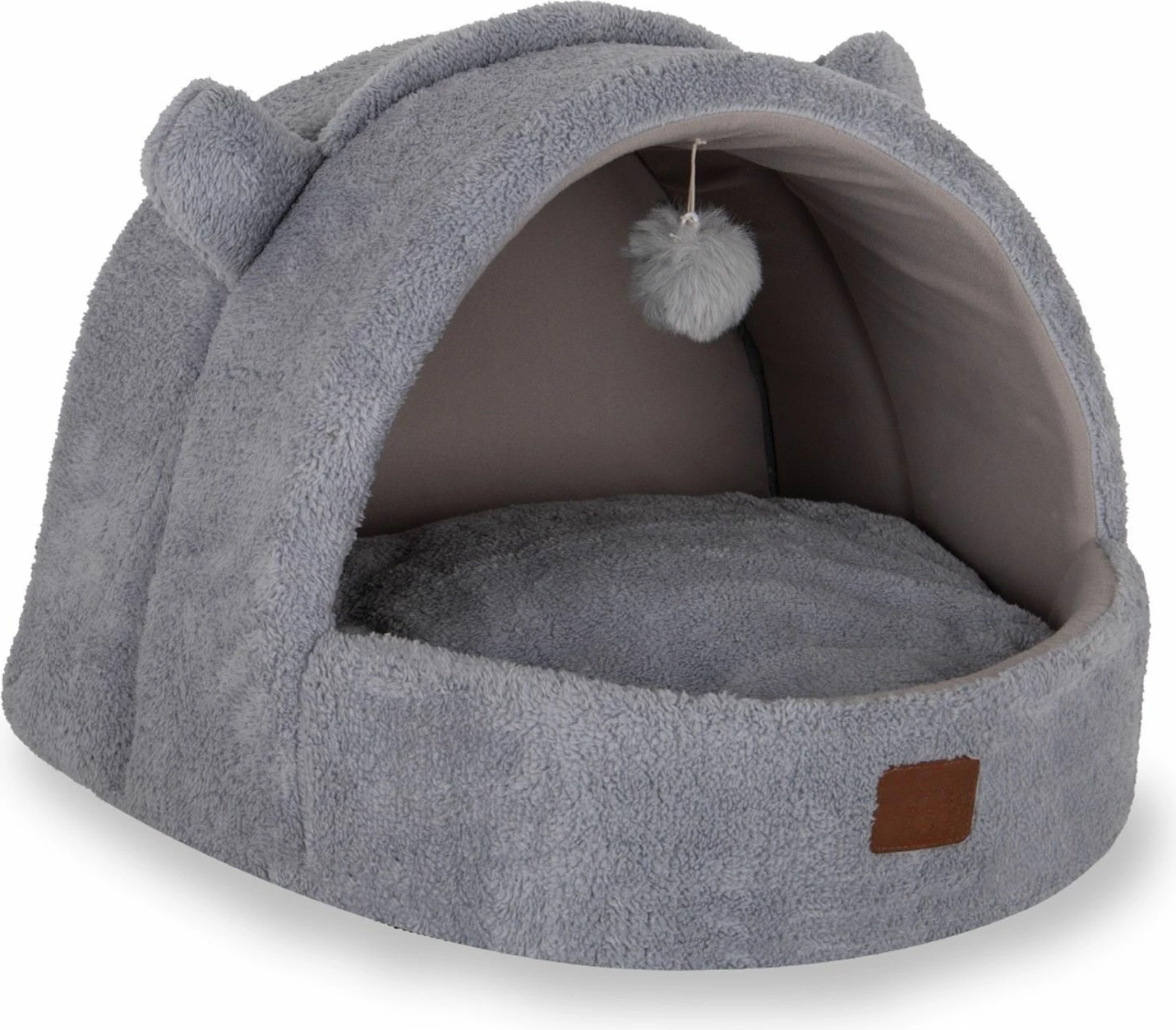 Shtrat për kafshë shtëpiake Tom Cat, ngjyrë gri