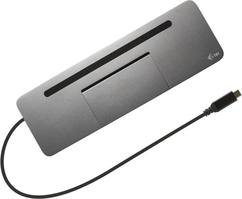 Stacion dokimi I-Tec USB-C Metal Ergonomic 4K, gri