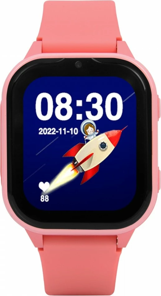 Smartwatch Garett Kids Sun Ultra 4G, për fëmijë, Rozë