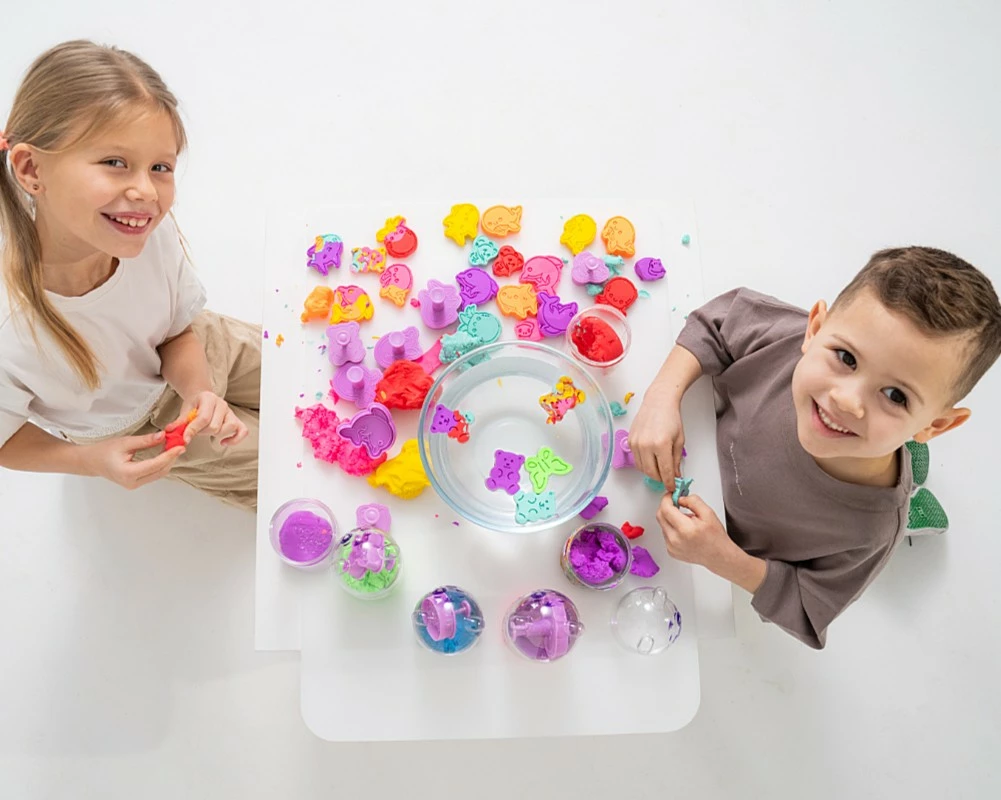 Masë modeluese Epee Misiolina, 60g, me formë, Blu