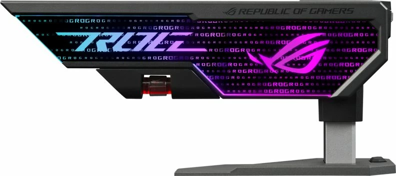 Mbajtës për kartel grafike Asus ROG Herculx 90DA0020-B09000, 72-128 mm, ARGB, i zi