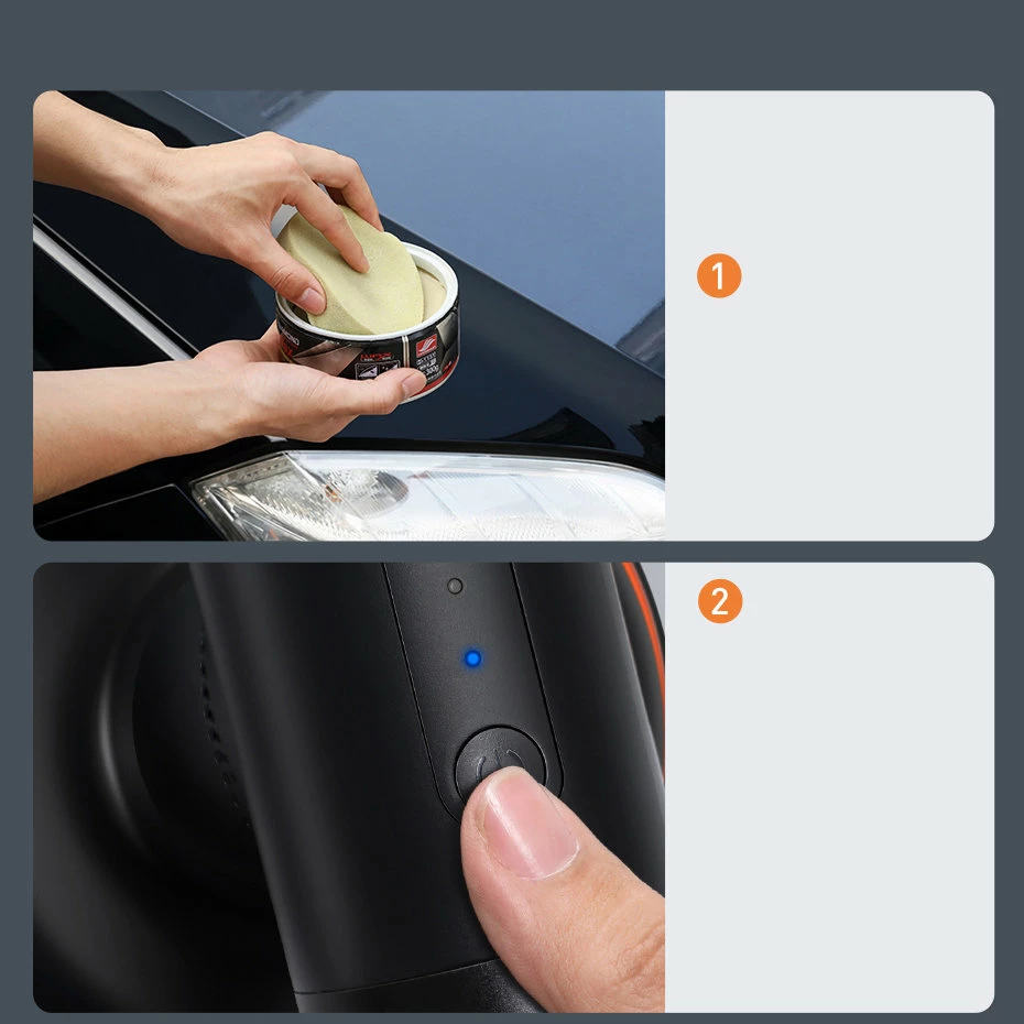 Makinë elektrike pa kabllo për lustruar Baseus CRDLQ-B01, 4000mAh, 30W, e zezë