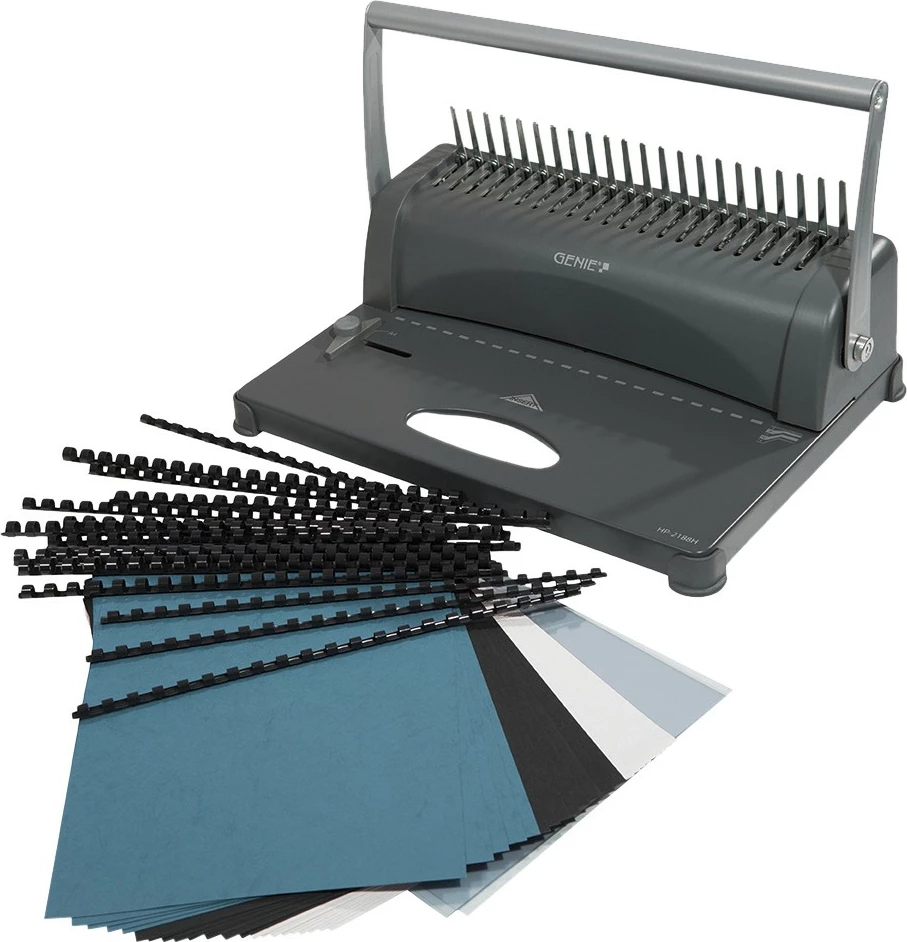 Lidhëse manuale dokumentesh GENIE CB 850, 350 fletë, e zezë