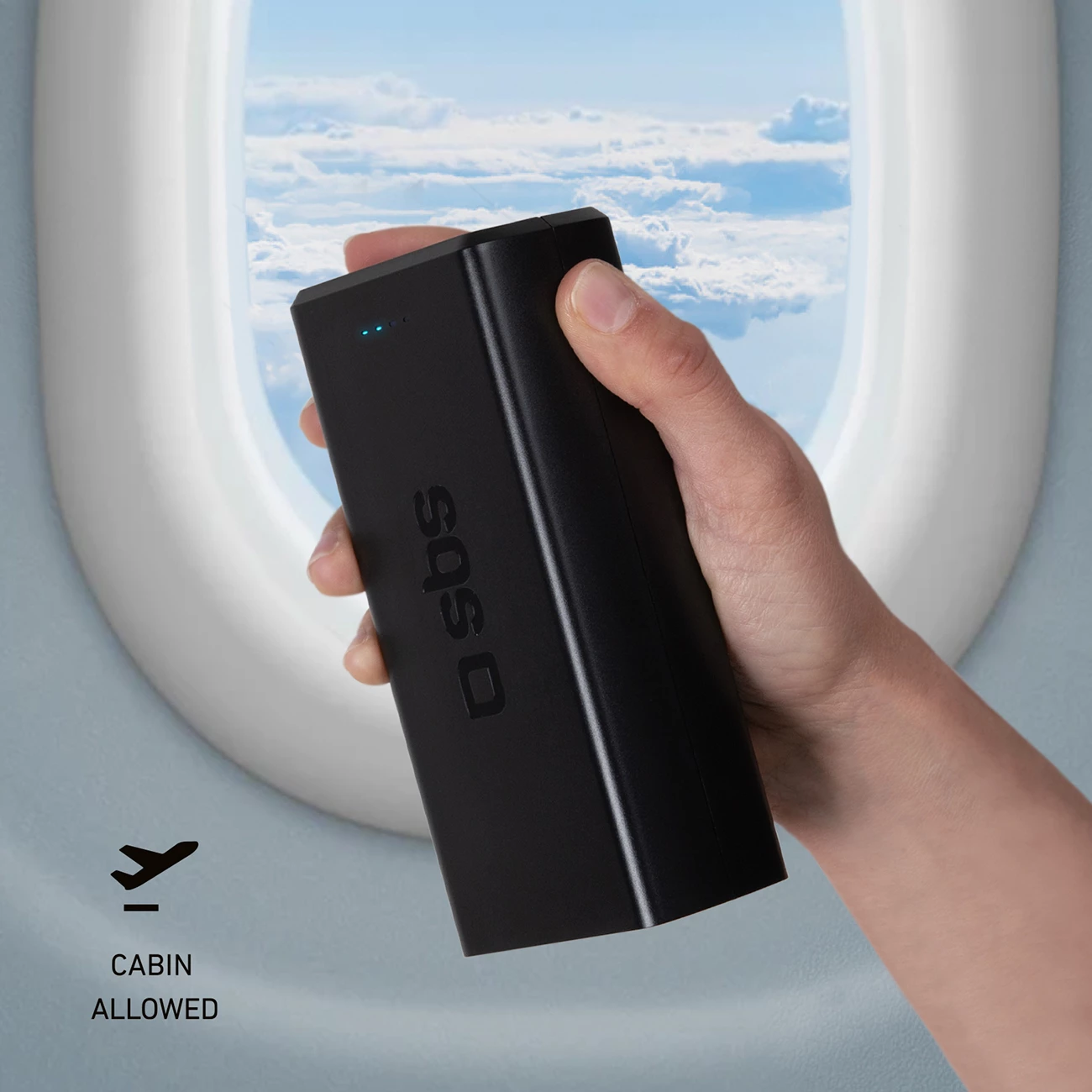 Powerbank SBS TTBB30000PD20K, 30000 mAh, 2x USB-C, 2x USB-A, e zezë